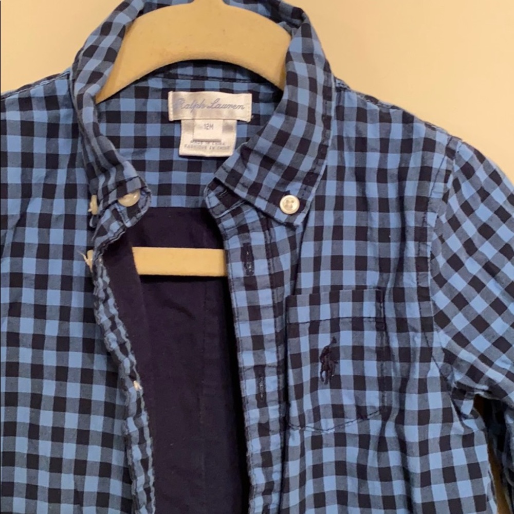 Ralph Lauren Lined Onesie